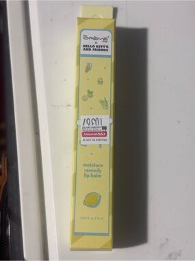 Hello Kitty Yellow Lemon Moisture Remedy Lip Balm